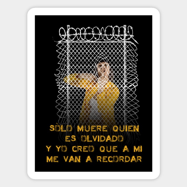 Zulema Zahir's Spanish Quote Magnet by Raimondi